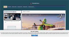 Desktop Screenshot of estrenosdecine.eu